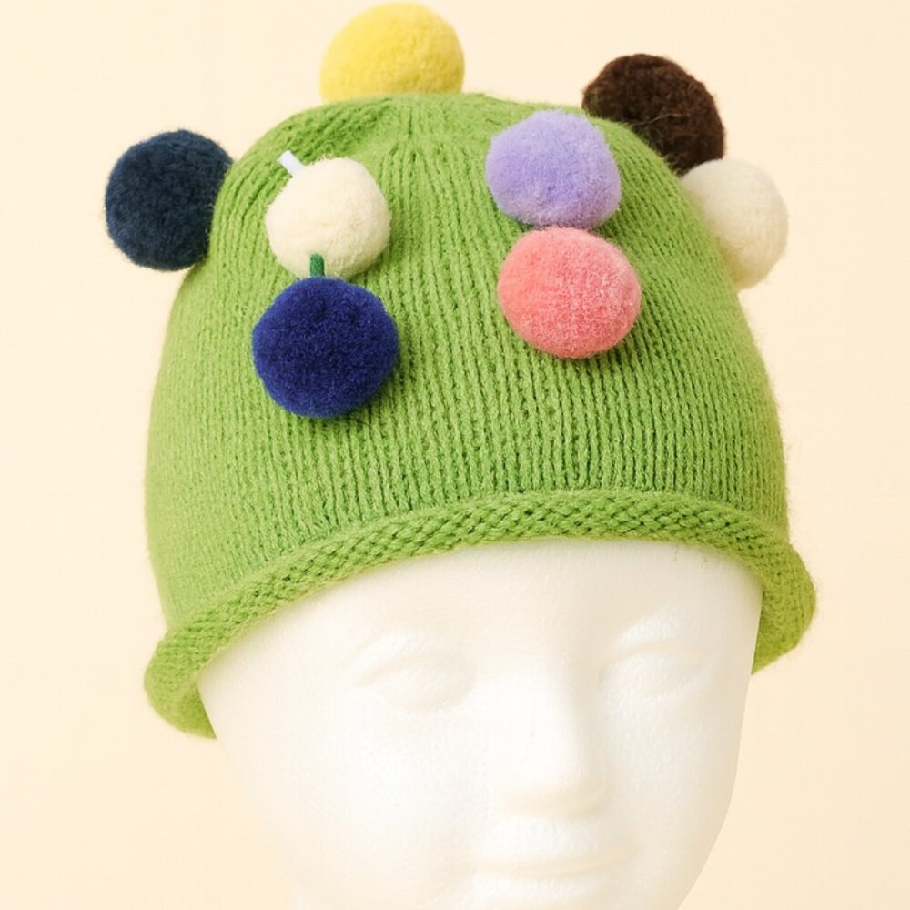 Alpaca Pom-Pom Child cap NEW